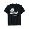 Funny Austrian German Dialect T-Shirt-An Schas Muas I! Bavarian Saying Tee-Heavyweight 100% Austrian German Text-Casual Everyday Shirt for Men&