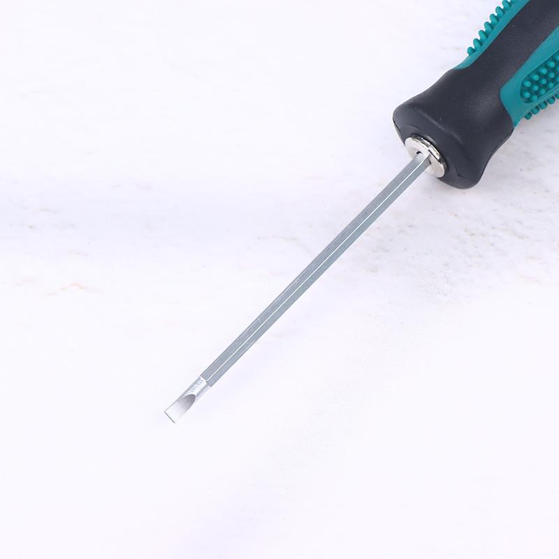 Dubbelgebruik Sleufkop Platte Kruiskop Schroevendraaier Magnetische Punt Anti-Slip Handvat Schroevendraaier Installatie Demontage Reparatie Handgereedschap