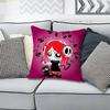 RRuby GGloom Gothic Various Sizes Square Pillow Case For Car Home Bedchamber Decor Custom Valentine gift