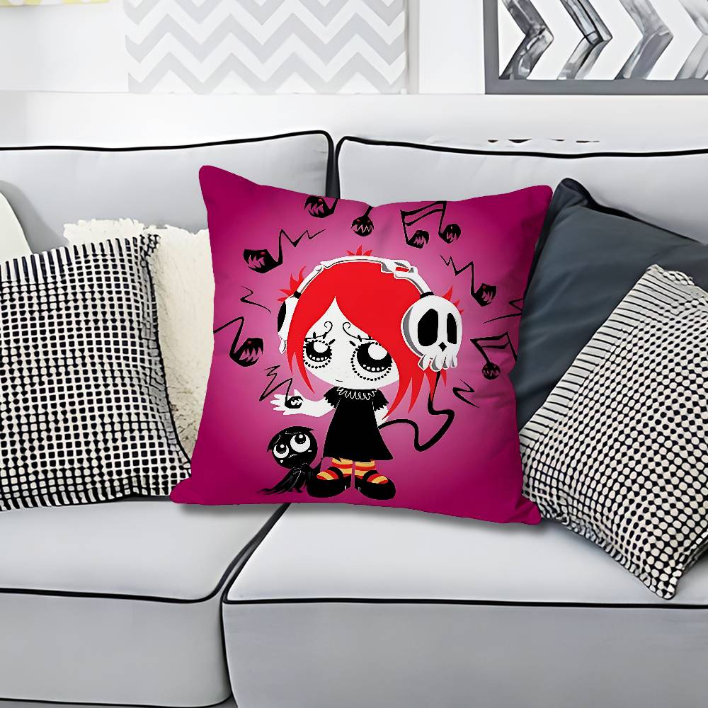RRuby GGloom Gothic Various Sizes Square Pillow Case For Car Home Bedchamber Decor Custom Valentine gift