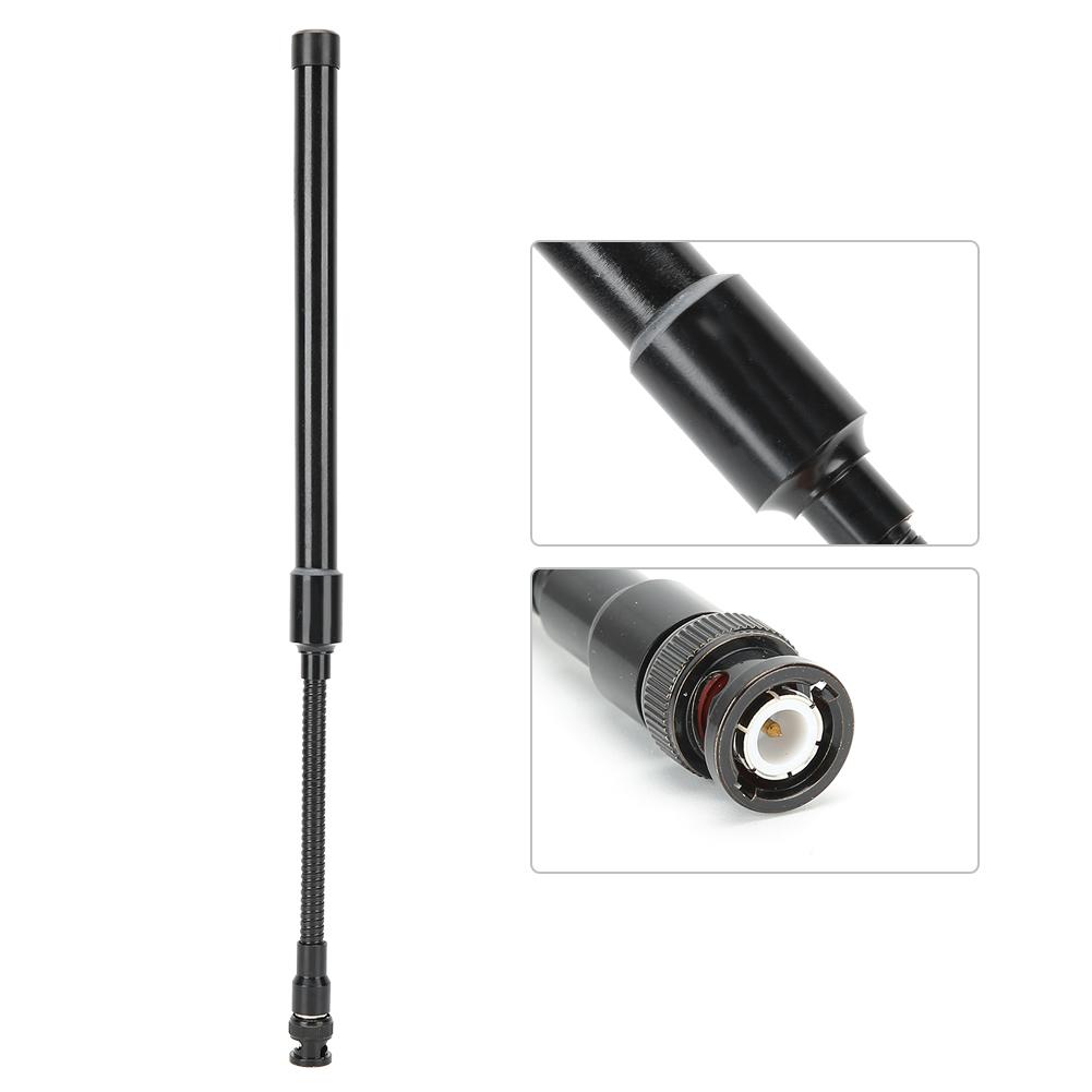 BNC High Gain Antenna UV Dual Band 144430Mhz Two Way Radio Antenna for Kenwood