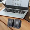 USB Desktop Speaker Computer Speaker Clear Sound, User Friendly Operation & Strong Vibration Subwoofer for Clear Output