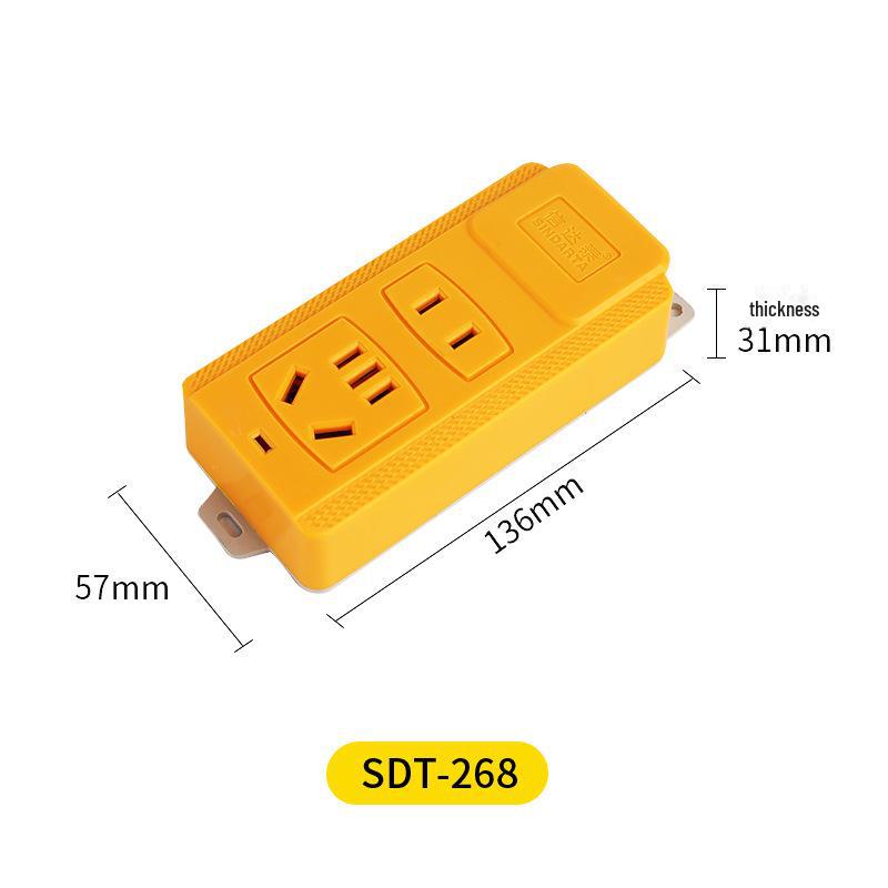 

Потужна монтажна стрічка з індикатором, товстим мідним розеткою та подвійним гачком для будівництва