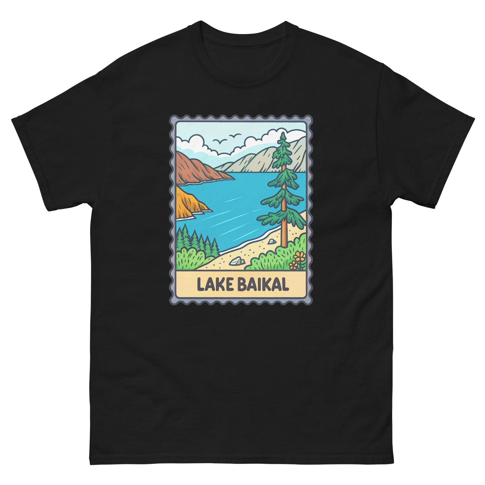 Lake Baikal Attraction Landmark Travel T-Shirt XXXL