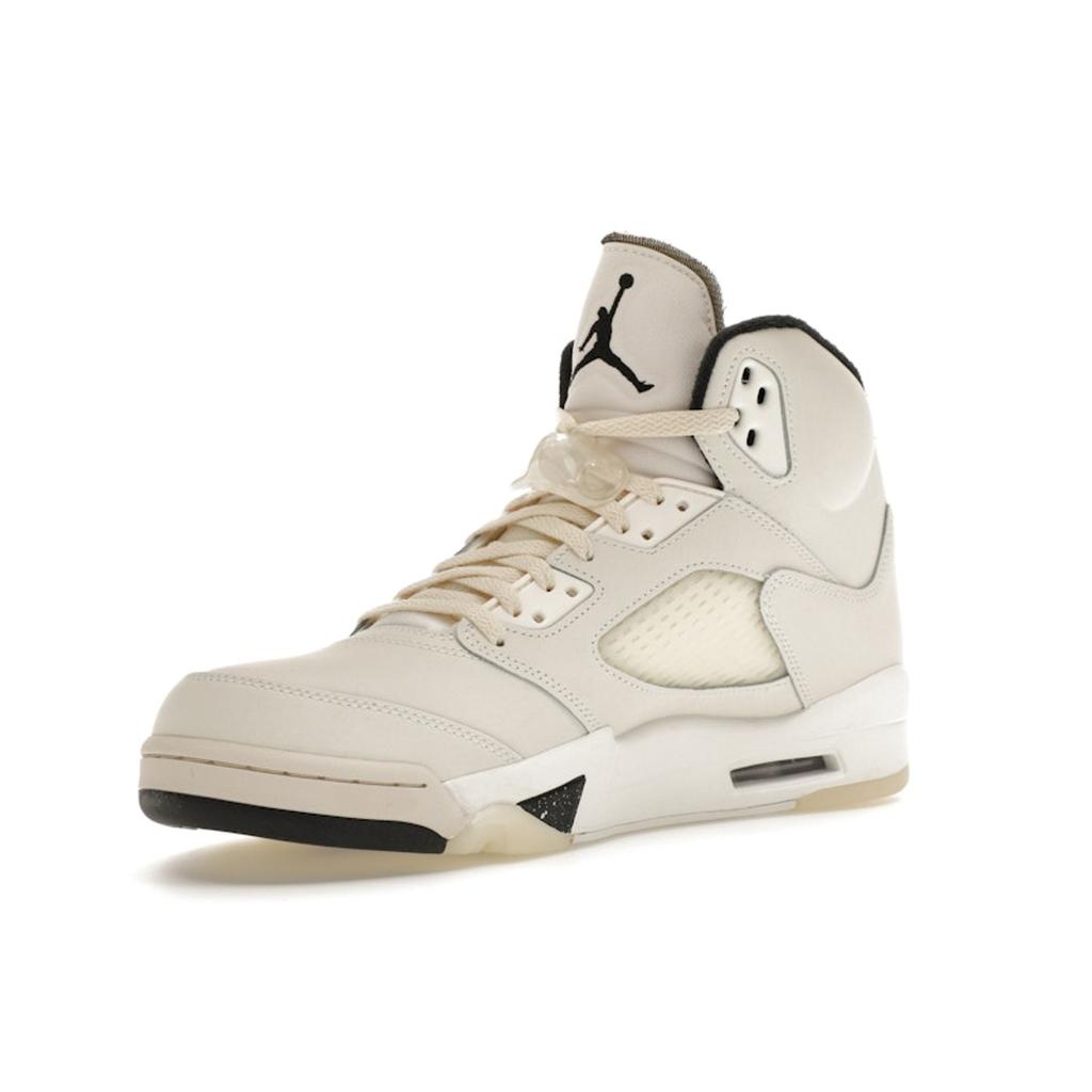 Air Jordan 5 Retro SE Sail Herren Sneakers Creme Schwarz Hell-Erzholz-Braun FN7405-100