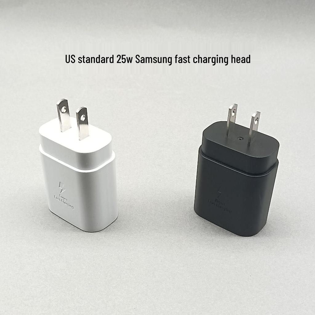 Samsung PD45W Grenzüberschreitendes Ladegerät-Set: Super schnelles 25W Kabel, US/UK/EU Steckeroptionen