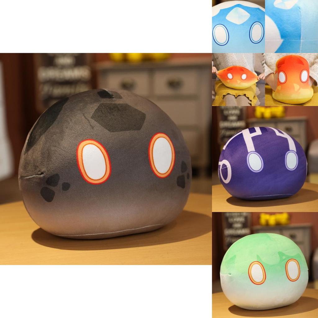 Genshin Impact Slime Theme Adorable Plush Dolls Perfect Kids Gift Cartoon Pillow