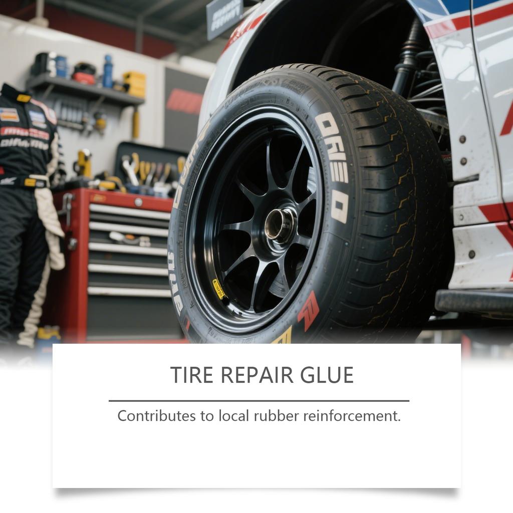 Tire Care Adhesive For Everyday Maintenance And Care Of Car Tire Sidewall Punctures, Damage, And Cracks