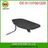 Front Bumper Tow Hook Cover for BMW X1 F49 51137361220 - Black
