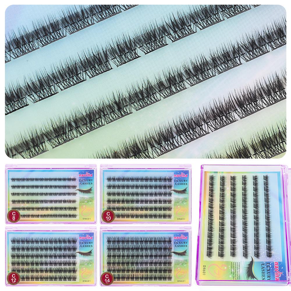 84 Clusters Thick Individual Eyelashes Bold Definition Cluster lashes Eyelash Extension