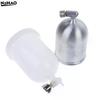 400CC Paint Spray Pot Plastic/Aluminum Spray Paint Pot Air Gravity Feed Sprayer Cup Pneumatic Tool Accessor For F75 W101 W71 W77