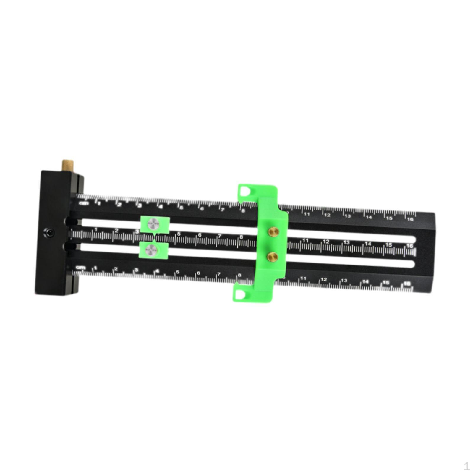 

Precision T Ruler for Home And Office Use Green 16cm