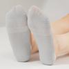 Damen Unsichtbare Bootssocken Sommer Silikon Rutschfest Mode Knöchelsocken Niedrig geschnitten Weiblich Einfarbig Baumwolle Atmungsaktive Socke