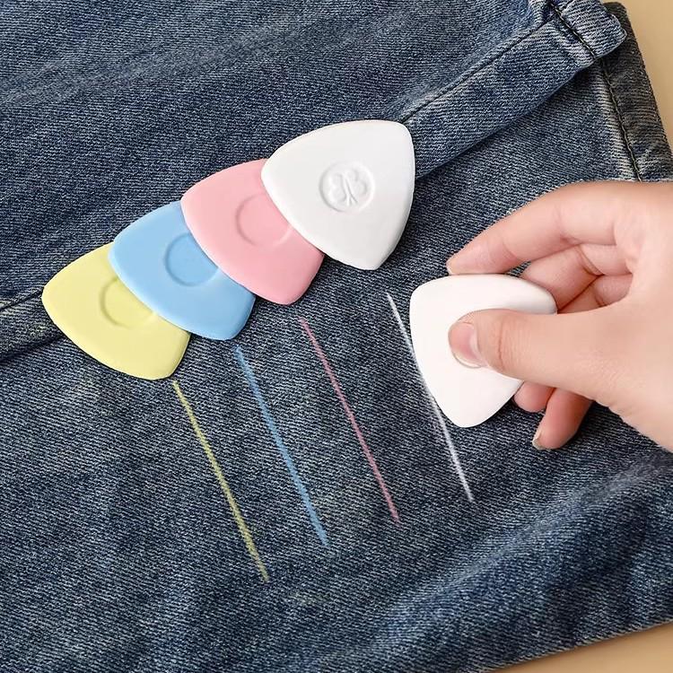 Colored Tailor's Chalk for Dressmaking and Sewing - Invisible Marking Tool for Clothes