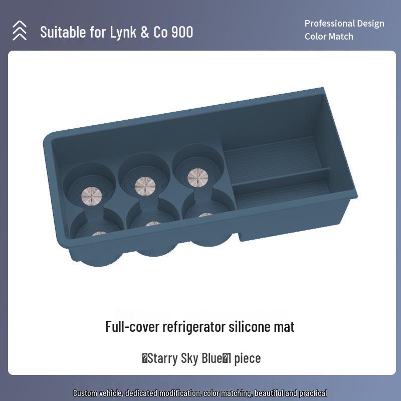 

Anti-Slip Silicone Mat for Lynk & Co 900 Cup Holders & Beverage Compartments For Lynk & Co 900