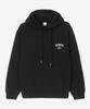 Uni Brushed Terry Oversized Hoodie Black Lxts7103