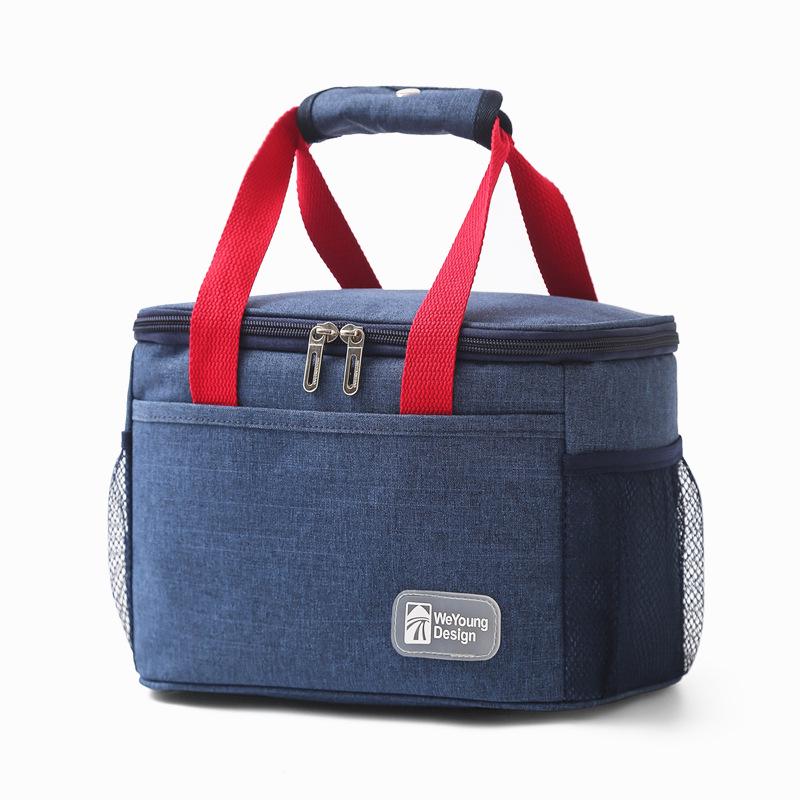 

Enhanced Waterproof Insulated Aluminum Foil Lunch Bag with Thick Handle