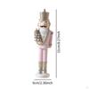 Christmas Nutcracker Statue Decor Charm Gift Display Portable Desktop Ornament Xmas