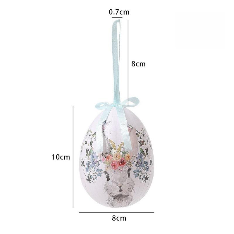 1 Stück Osterei Schaumstoffpapier Hase Ei Osterdekoration Anordnung Schmuck
