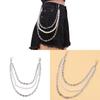 Pearl Style Womens Waist Chain Metal Multilayer Jewelry For Summer Fashion Accessory