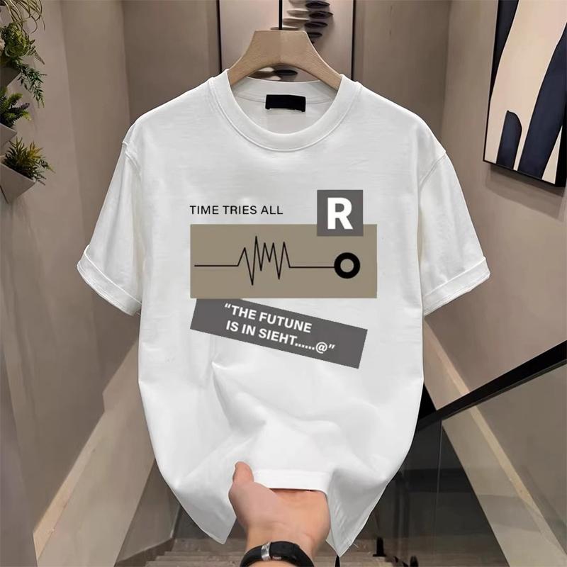 

Мужская футболка, уличная одежда, стиль хай-энд, модная, повседневная, универсальная 5XL