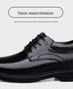 Men's Spring & Autumn Leather Shoes - 6cm Height Boost, Thick Sole, Formal/Casual Versatile Footwear