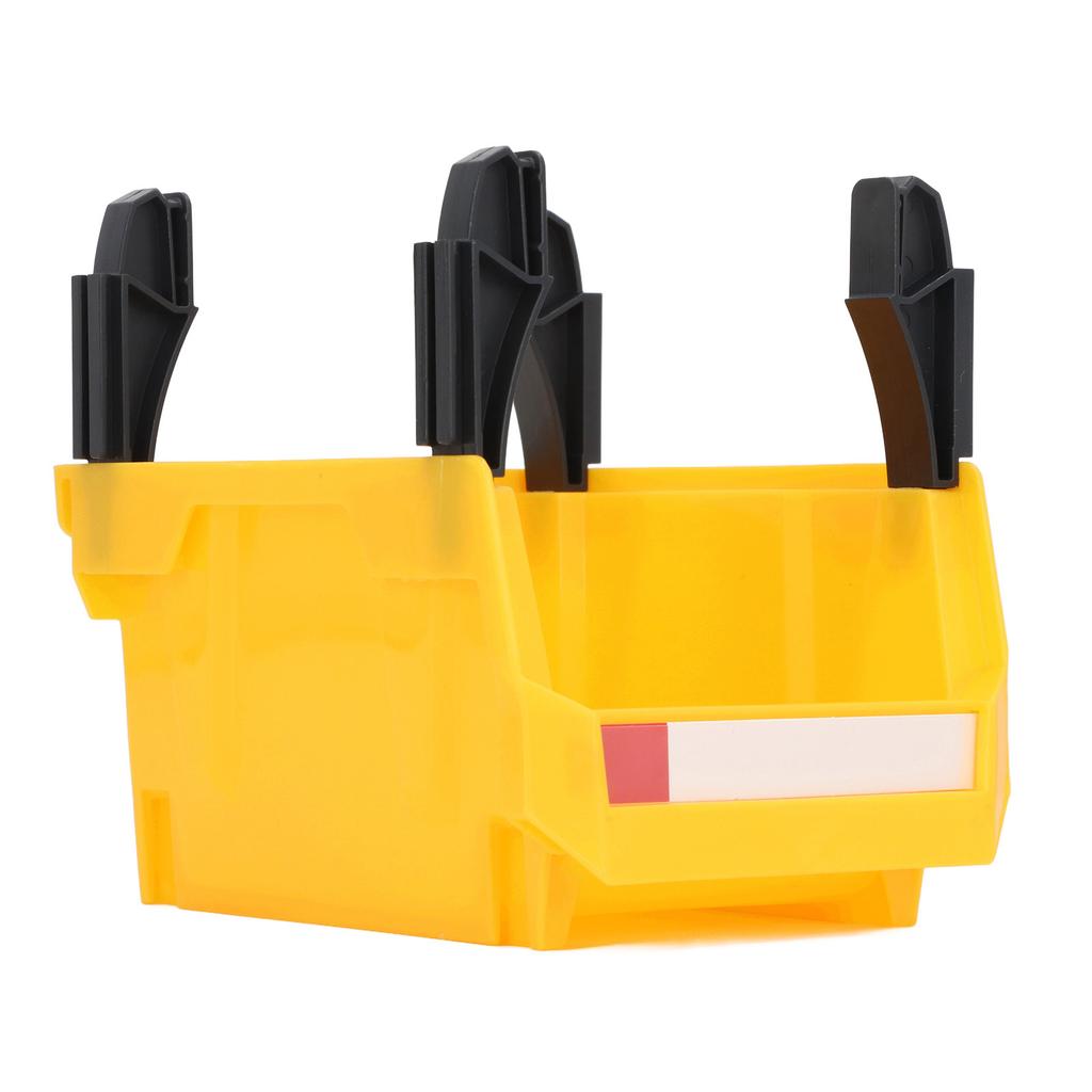 Teilelagerregal Wandmontiert Stapelbar Werkzeugkasten für Geschäft Schraubenorganisator Verdickt Schräge Öffnung