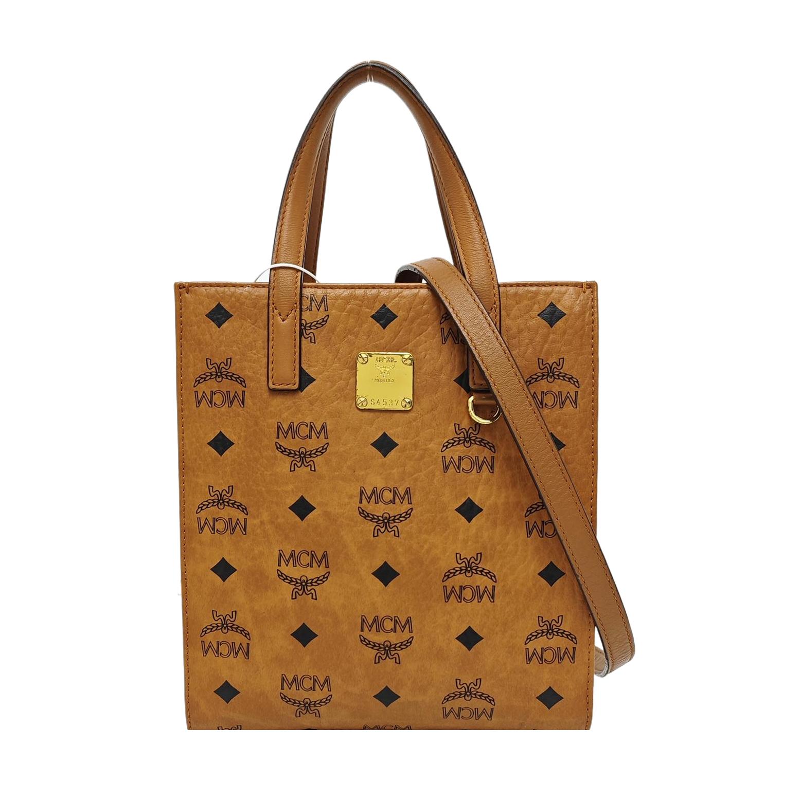 [Pre-Owned] Klassik Visetos Leather Trim Mini Tote Bag - Good #191982W ONE SIZE