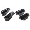 4 PCS Car Door Handle Storage Box Organizer Tray Front+Rear Door ABS For Toyota Land Cruiser Prado FJ120 2003-2009-A99D