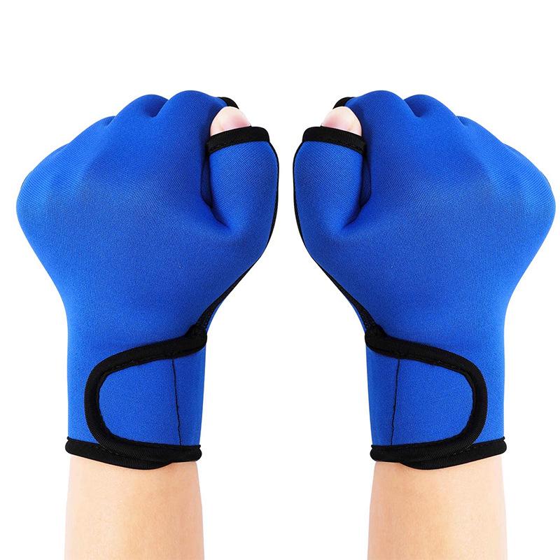 Płetwy do pływania z neoprenu – rękawice Duck Feet Paddle Gloves