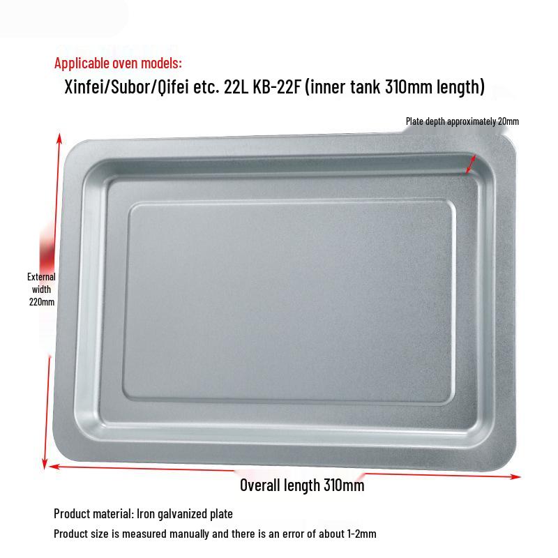 Quadratische Backform für den Haushaltsbackofen - Kompatibel mit Joyoung-, Midea- und Galanz-Modellen