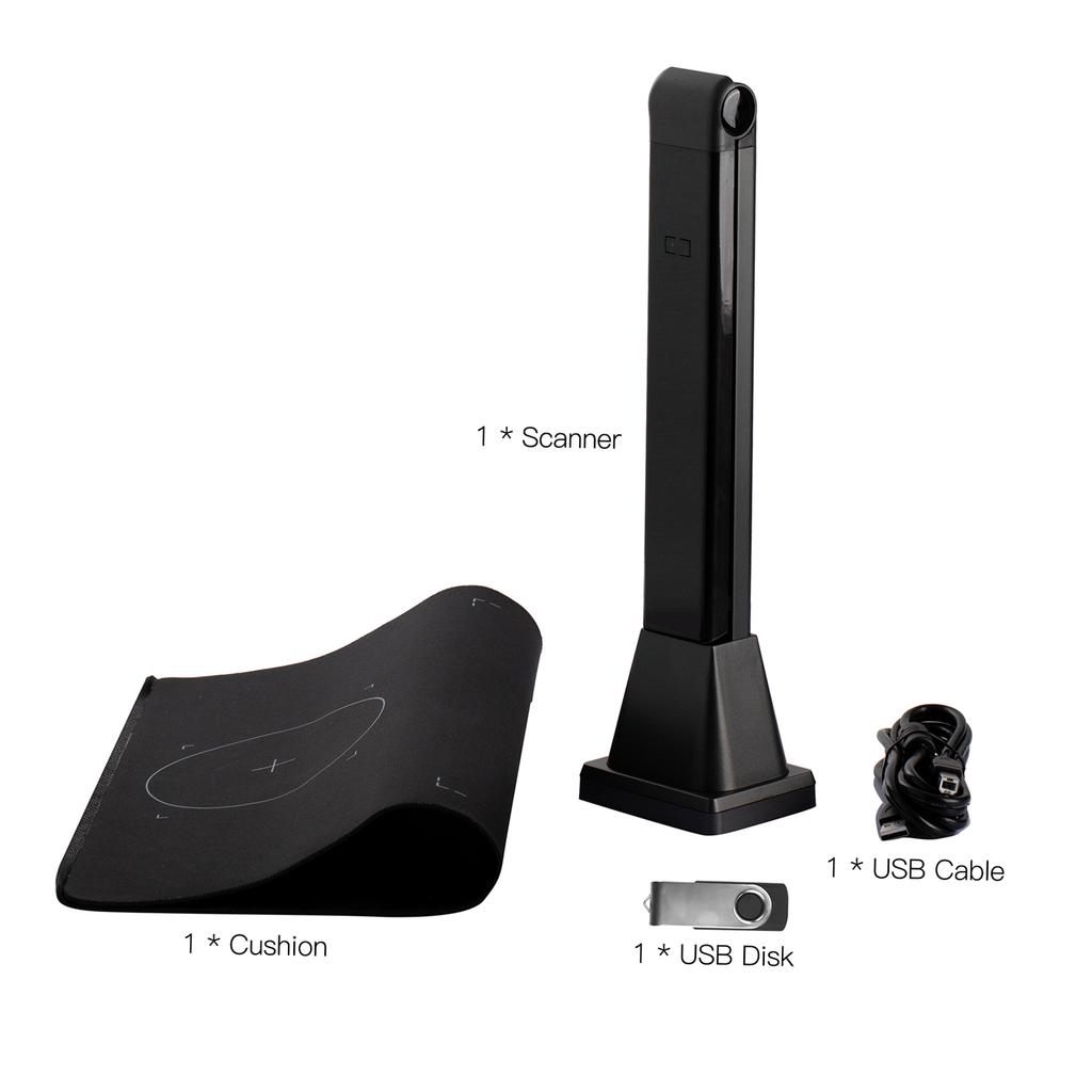 G500TS R Hochgeschwindigkeits-Dokumentenkamera-Scanner 5 Megapixel Erfassungsgröße A4 Tragbarer Scanner Unterstützung Mehrsprachige OCR