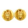 CHANEL Vintage large COCO Mark Earring gold Women Used