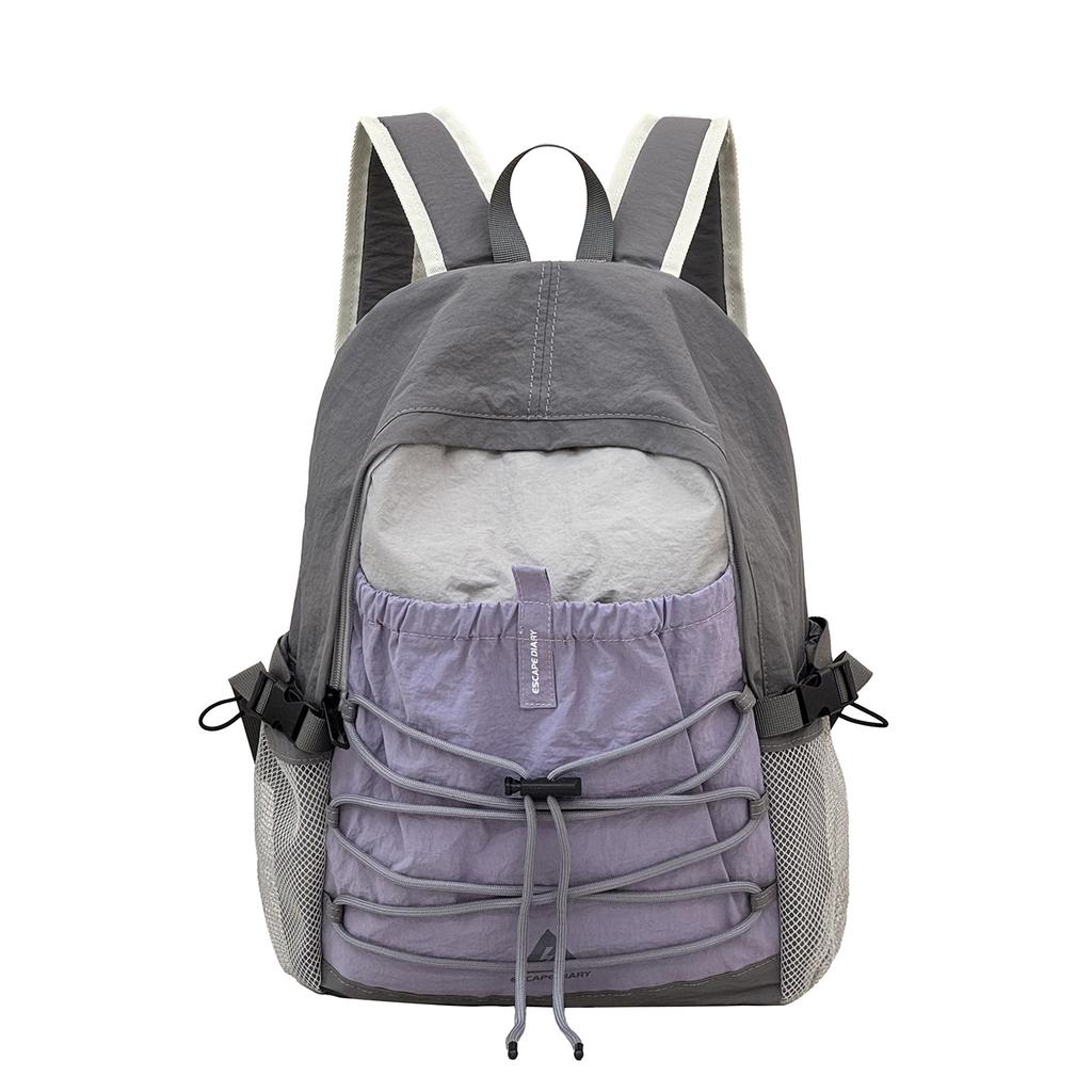 Schoolbag Travel Outdoor Backpack Women's Lightweight Mountaineering Bag Traceway Large Capacity Backpack Hiking Cycling Sports School Bag