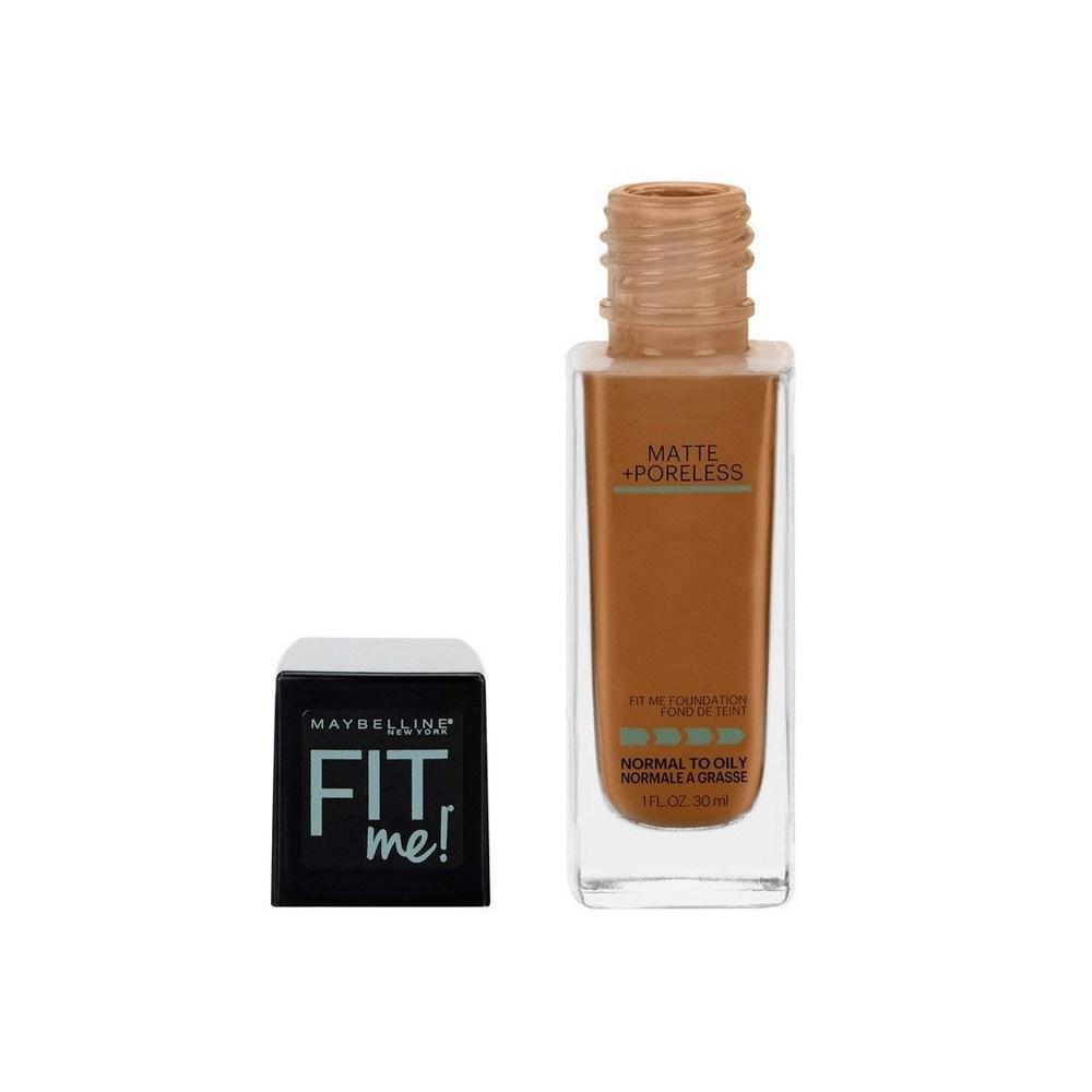 Maybelline Fit Me! Matte + Poreless Foundation 30ml, Cappucino, 1 Pc.