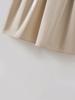 Rong Tai Women's Spring 2026 A-Line Cotton Skirt - Breathable Elastic Waist with Large Hem