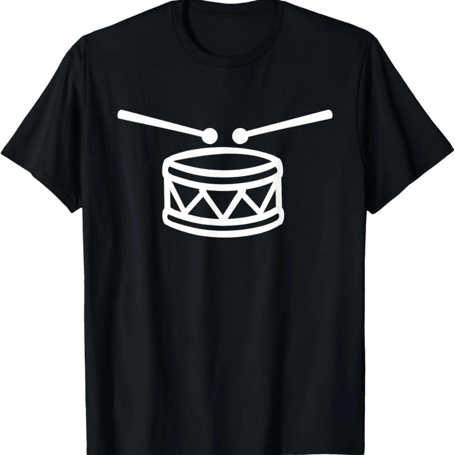 More Drums Less Silence Drum Set Drumming Funny Drummer T-Shirt (2) S
