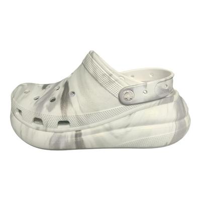 Crush Pearlized Marble Clog Bequeme Vielseitige Clogs Unisex-Clogs Grau Weiß 211628-0PZ