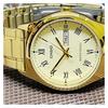 Casio STANDARD Series Business Trend Retro Casual Quartz Movement Stainless Steel Strap Japanese and Korean Watch Men's Watch Golden MTP-V006G-9B
