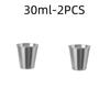 Stainless Steel Metal Cup Beer Cups White Wine Glass Coffee Tumbler Travel Camping Mugs Drinking  Tea Mug Set Outdoor