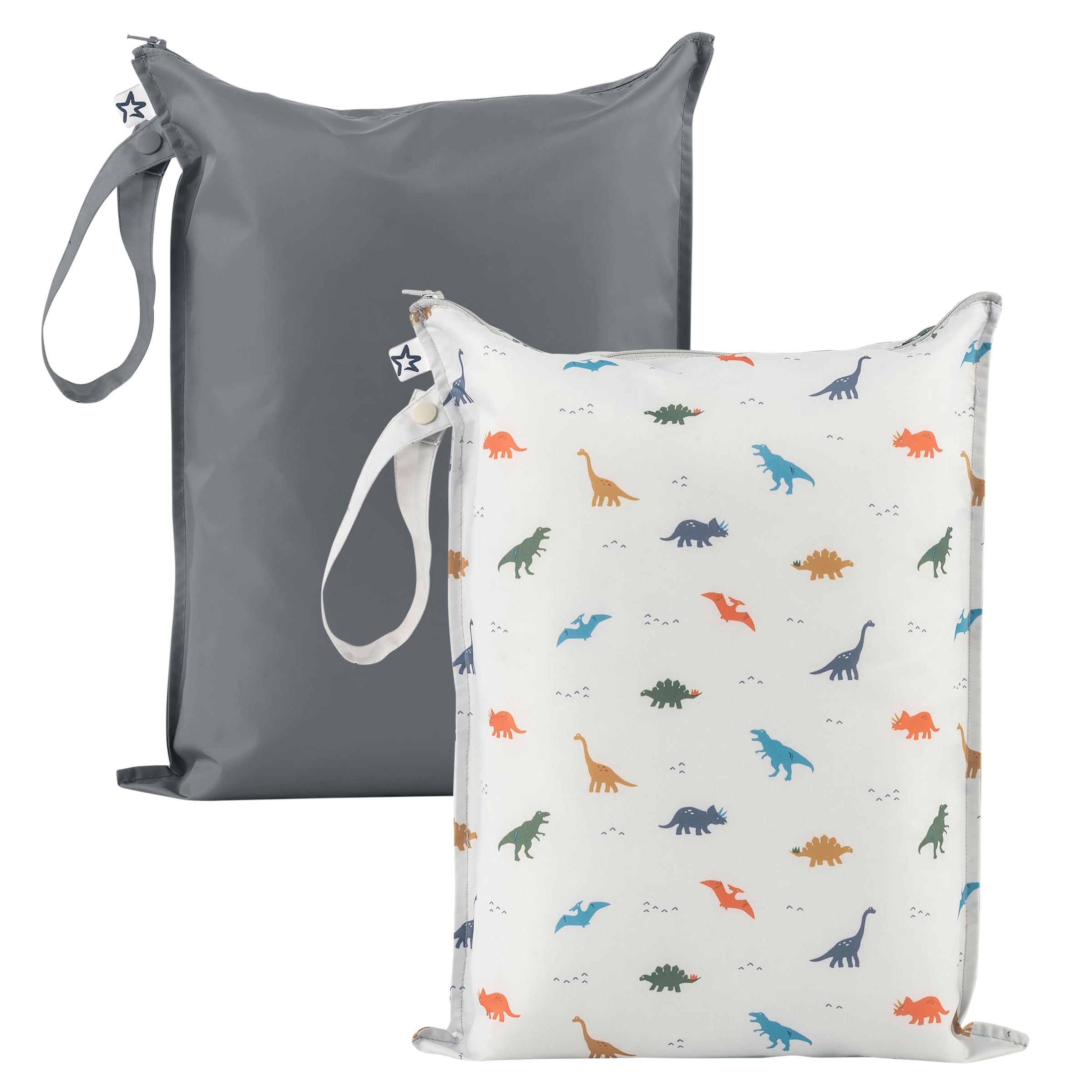 

Tiny Twinkle Wet Bags of Japanese Machine Storage for and Bath Dinosaur (Set 2) [Official Product] Waterproof, Washable, Multi-Purpose Clothes,