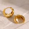 1/3 Pairs Stainless Steel Minimalist Huggie Hoop Earrings For Women Gold Color Tiny Trendy 6/10/12mm Unisex Korean Earring