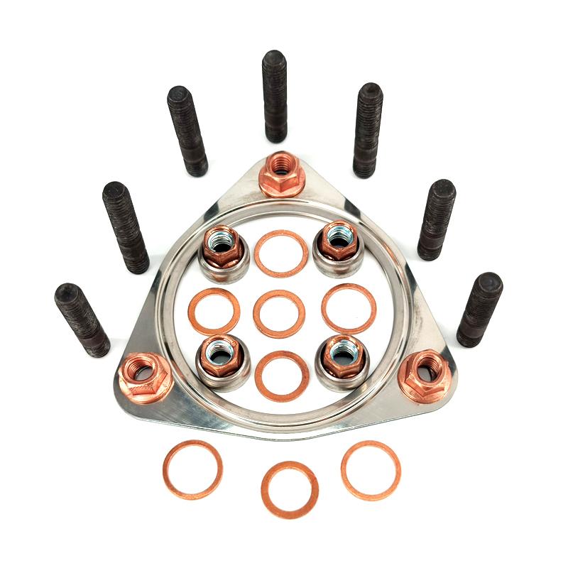 Turbo Repair Kit Flange Bolt Gasket Exhaust Pipe Parts Car Accessories Compatible For Mini Cooper Peugeot 208 308 Citroen C4 C5
