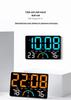 Large LED Wall Clock with Stand, Digital Multifunction GH9008