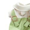Dog Overalls Keep Warm Free Movement Soft Puppy Jumpsuit Fashionable Small Dog Clothing with Buckle
