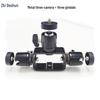 Metal Camera Phone Stand for Live Streaming with Adjustable Three-Position Bracket and 1/4 3/8 Screw Holes