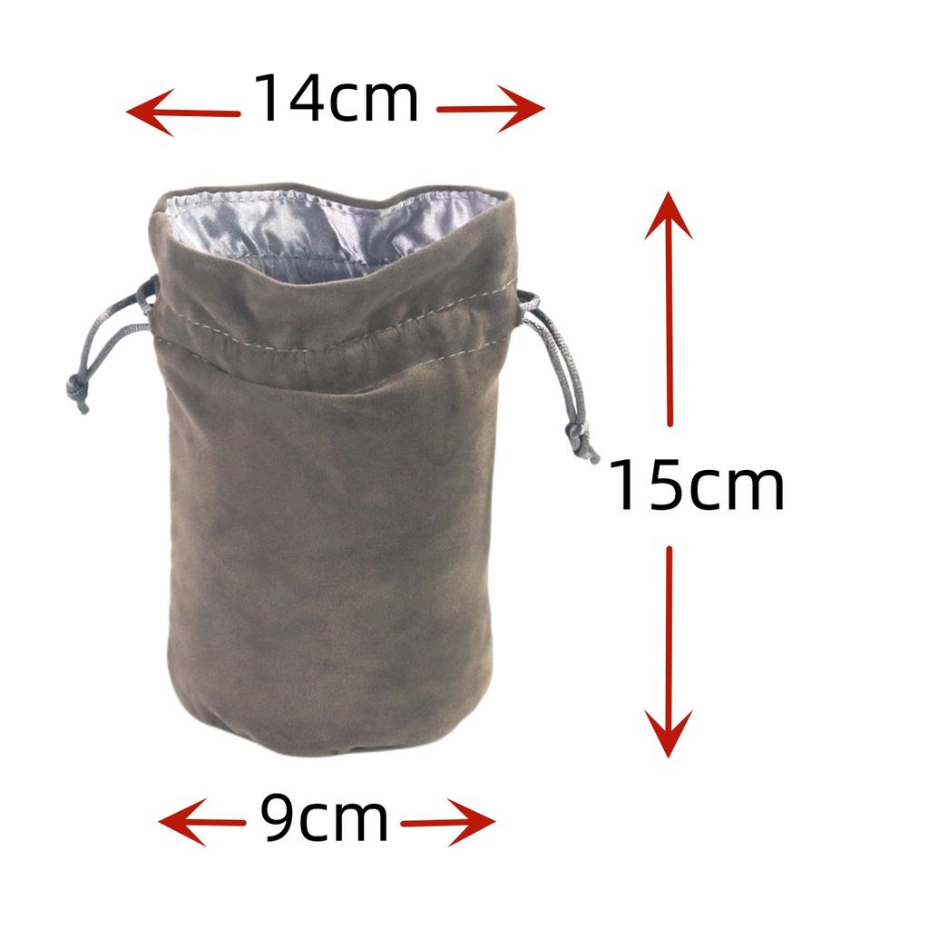 Dice Pouch Dice Holder Role Game High Quality Velvet Drawstring Pouch Jewelry Packing for TRPG Table Games Entertainment Board Games