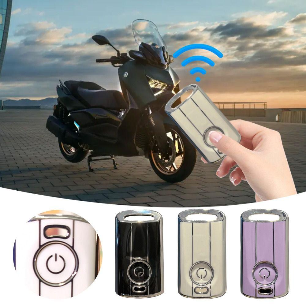 

Soft Car Key Case for Yamaha Xmax300 NVX155 AX Mvx 55 AEROX Car Accessories фіолетовий
