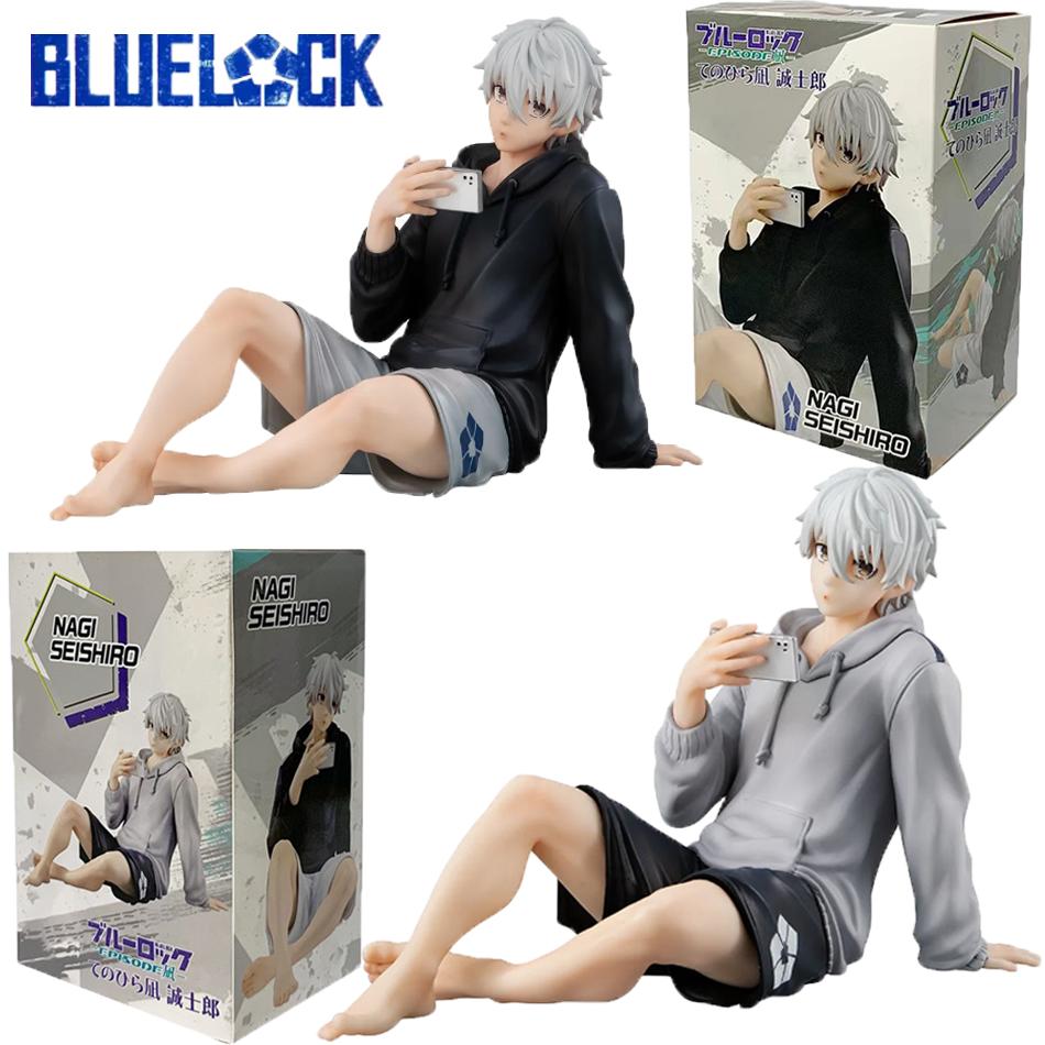 BLUE LOCK Action Figures Anime Figure Sitting Figurine PVC Collectible Model Toys