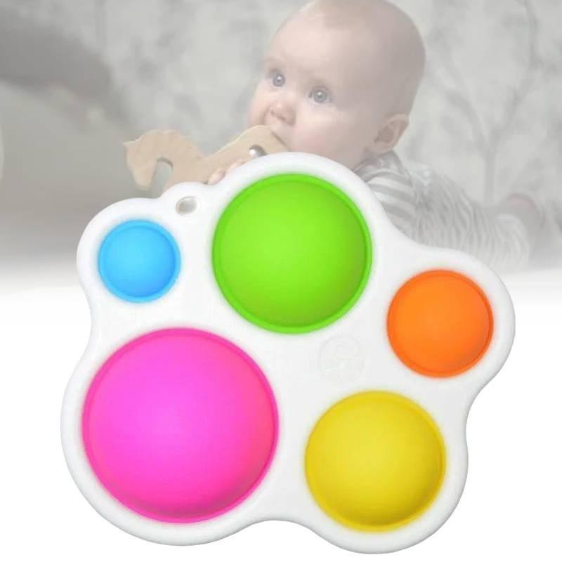 Fun And Engaging Keychain Toy For Adults Stress Relief Pop Bubble Fidget